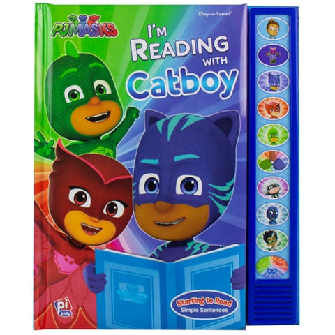 Pj Masks: I'm Reading with Catboy Sound Book [With Battery]