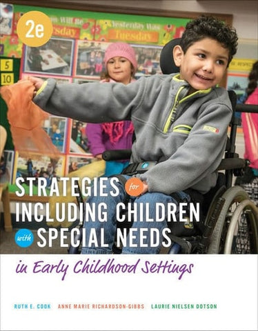 Bundle: Strategies for Including Children with Special Needs in Early Childhood Settings, Loose-Leaf Version, 2nd + MindTap Education, 1 term (6 months) Printed Access Card