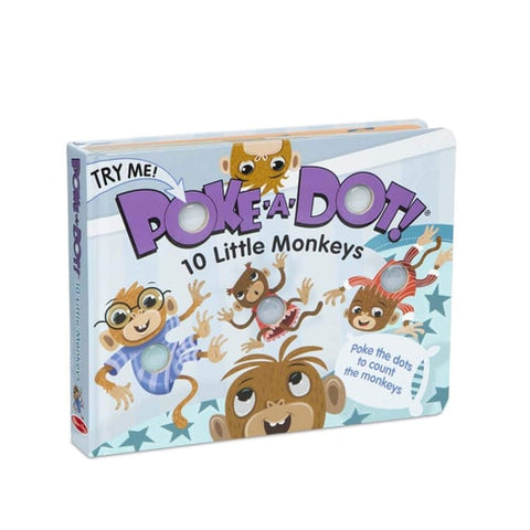 Poke-a-Dot: 10 Little Monkeys