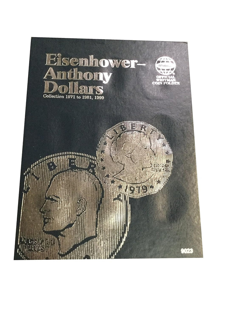 Official Whitman Coin Folder: Eisenhower & Anthony Dollars: 1971-1999: Eisenhower-Anthony
