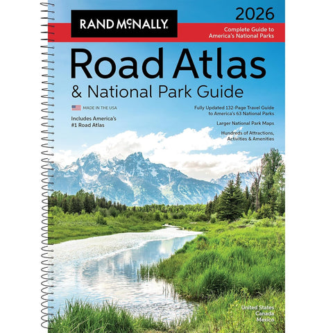 2026 Rand McNally Road Atlas & National Park Guide