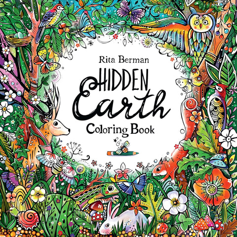 Hidden Earth Coloring Book