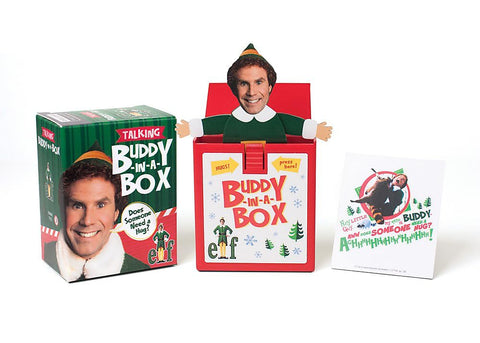 Elf Talking Buddy-In-A-Box: Does Somebody Need a Hug? [With Battery]