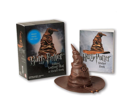 Harry Potter Talking Sorting Hat and Sticker Book: Which House Are You? [With Battery]