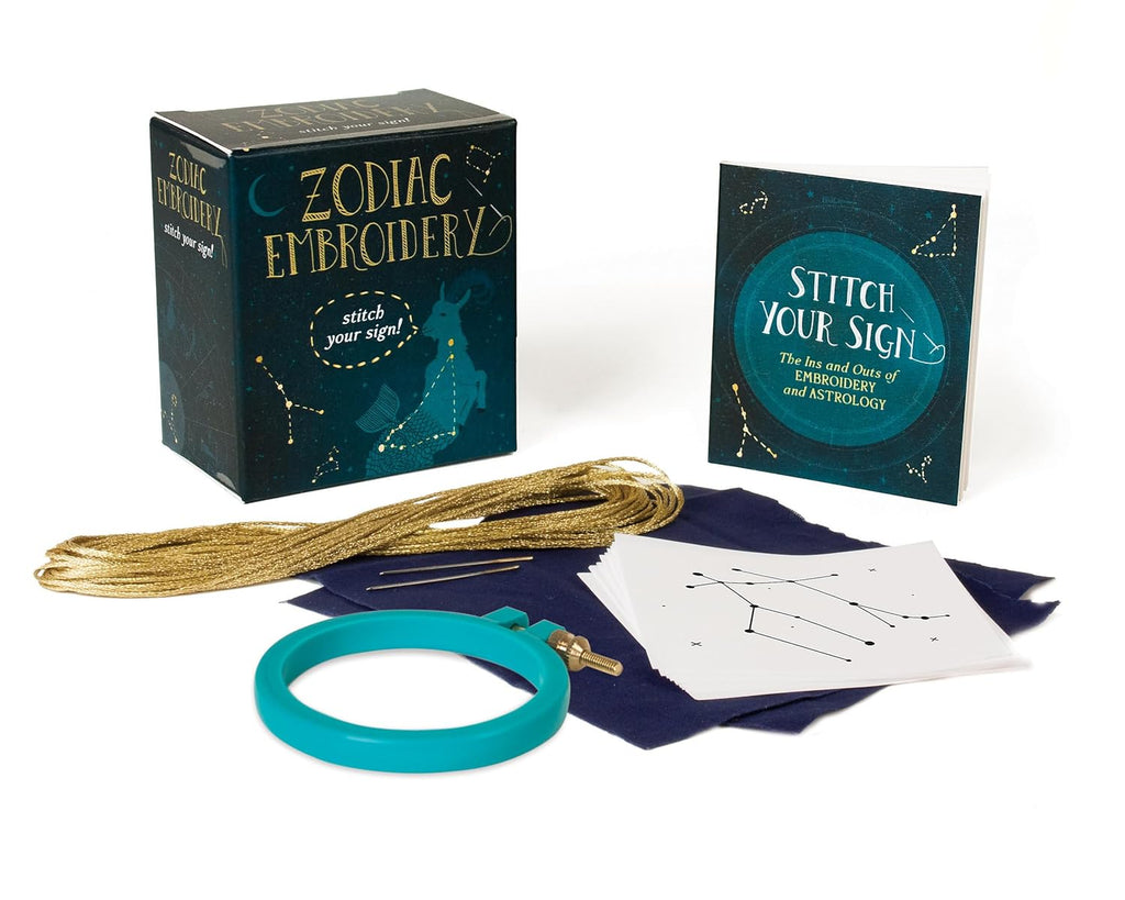 Zodiac Embroidery: Stitch Your Sign!