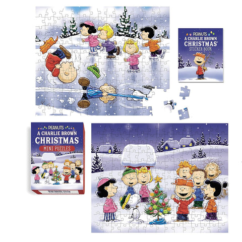 Peanuts: A Charlie Brown Christmas Mini Puzzles