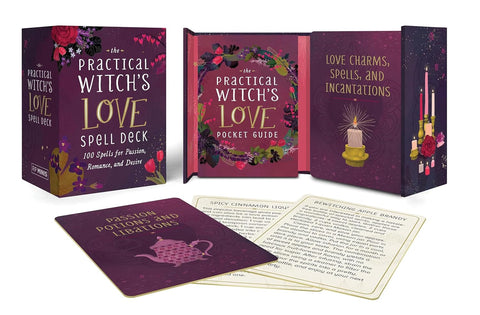 Practical Witch's Love Spell Deck: 100 Spells for Passion, Romance, and Desire