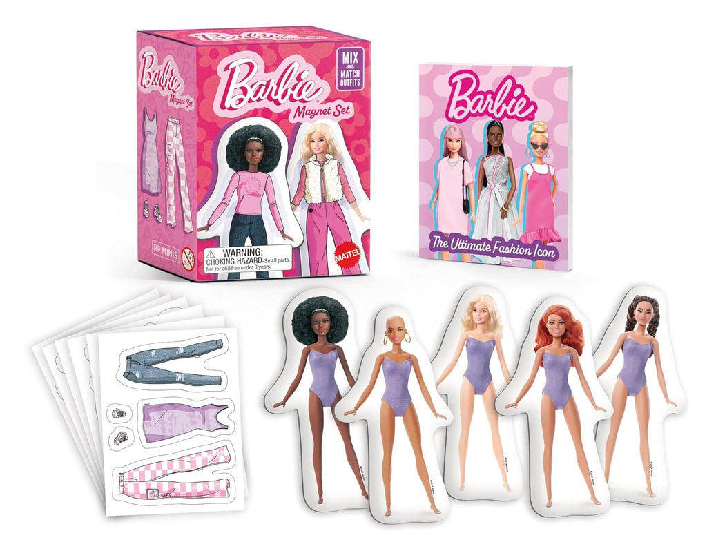 Barbie Magnet Set: Mix-And-Match Outfits!
