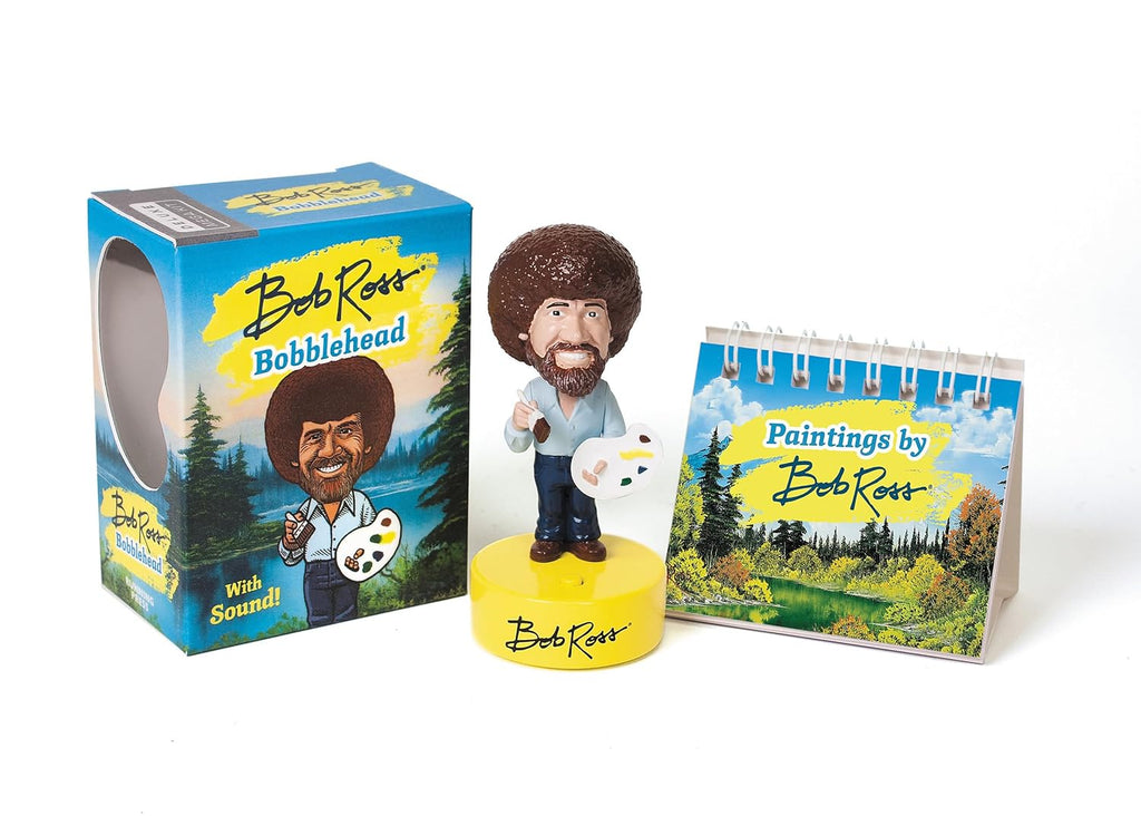 Bob Ross Bobblehead: With Sound! [With Book]