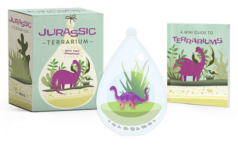 Jurassic Terrarium: With Tiny Dinosaur!