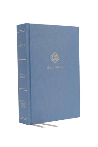 Nrsv, Catholic Bible, Journal Edition, Cloth Over Board, Blue, Comfort Print: Holy Bible