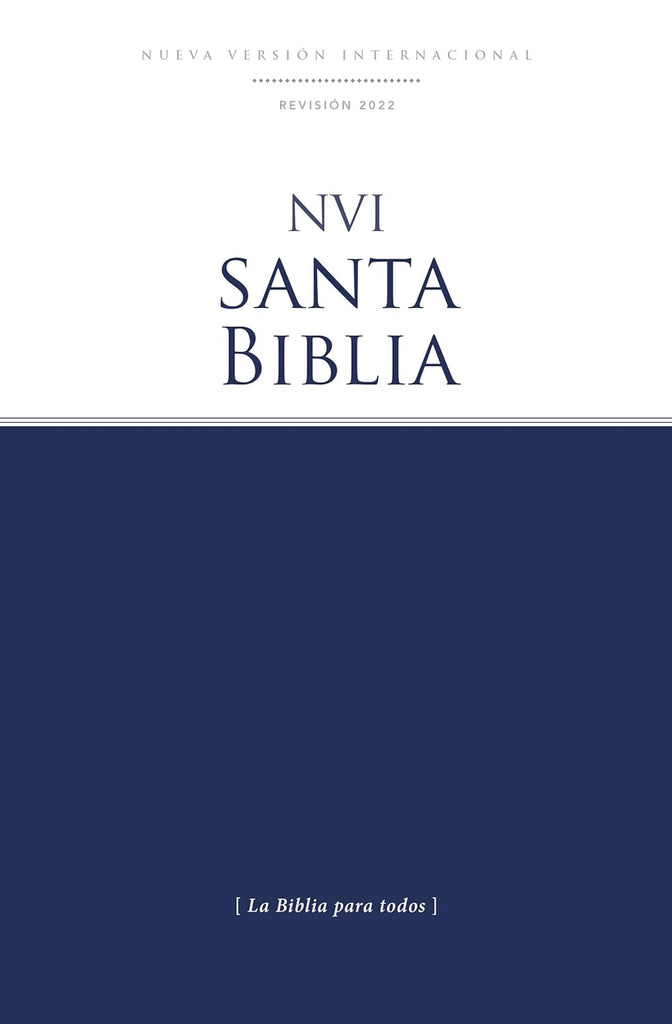 Nvi, Santa Biblia, Revision 2022, Edicion Economica, Tapa Rustica