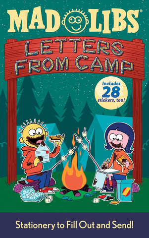 Letters from Camp Mad Libs: Stationery to Fill Out and Send! Includes 28 Stickers Too! [With Stickers]