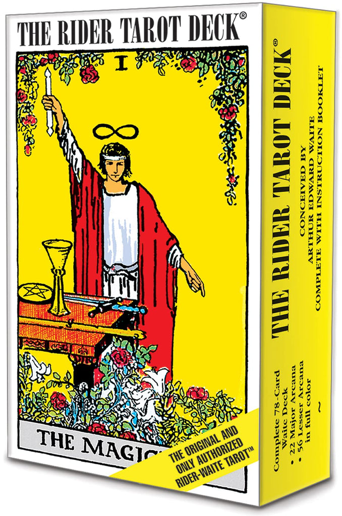 Rider Tarot Deck(r): The Authentic Rider-Waite(r) Tarot Deck with Instruction Booklet, Essential for Tarot Beginners & Expert Readers
