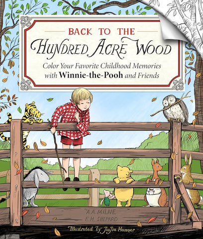 Back to the Hundred Acre Wood Color Your Favorite Childhood Memories with Winnie-The-Pooh and Friends