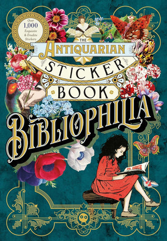 Antiquarian Sticker Book: Bibliophilia