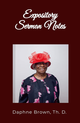 Espository Sermon Notes