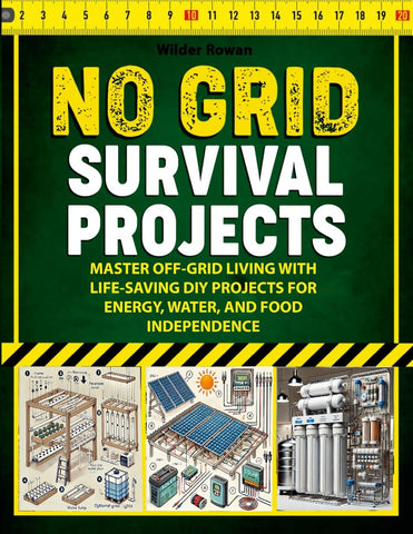 No Grid Survival Projects Master Off-Grid Living with Life-Saving DIY Projects for Energy, Water, and Food Independence