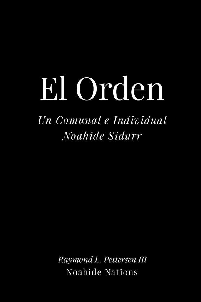 Orden Un Noahide Sidur comunal e individual