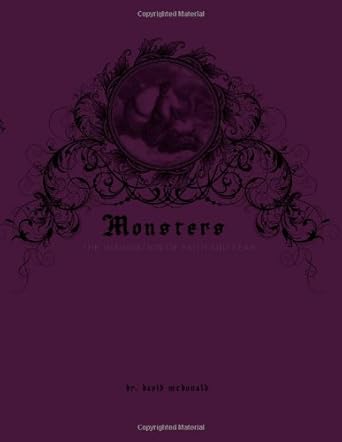 Monsters the imagination of faith and fear