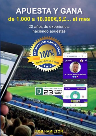 APUESTA Y GANA De 1.000 a 10.000, $, ?, . etc AL MES, 20 Anos de Experiencia Haciendo Apuestas, Metodo 100% Efectividad Garantizada o Te Devuelvo tu D