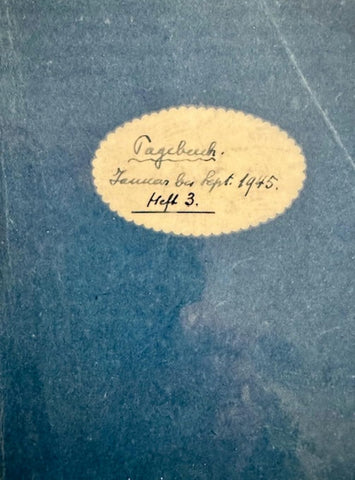 Otto Wilhelm Pfleghard (1869 - 1958) Tagebucher eines bedeutenden Architekten - Heft 3 Heft 3 von 17 handgeschriebenen Tagebuchern als Faksimile