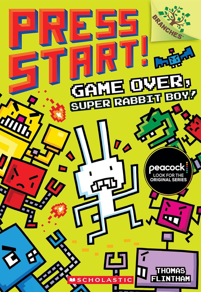 Game Over, Super Rabbit Boy!: A Branches Book (Press Start! #1): Volume 1