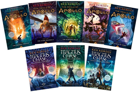 Trials of Apollo, the 5 Book Paperback Boxed Set