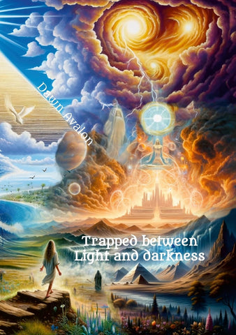 Trapped between Light and darkness I am who I am