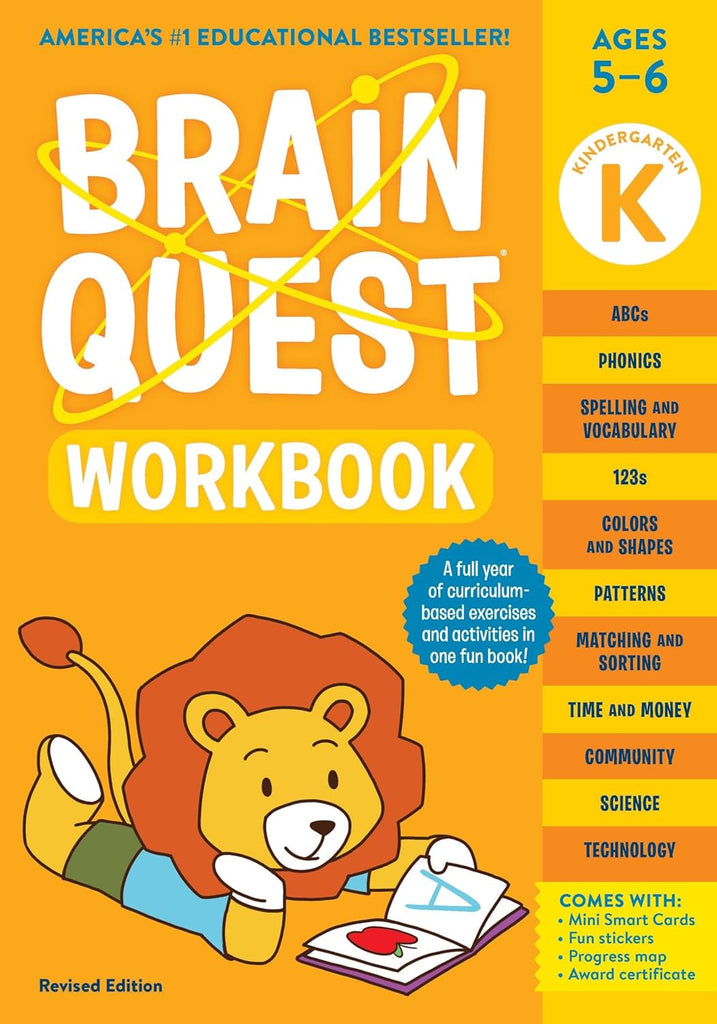 Brain Quest Workbook: Kindergarten Revised Edition (Revised)