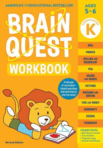 Brain Quest Workbook: Kindergarten Revised Edition (Revised)