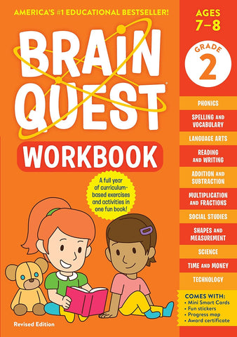 Brain Quest Workbook: 2nd Grade Revised Edition (Revised)