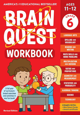 Brain Quest Workbook: 6th Grade Revised Edition (Revised)