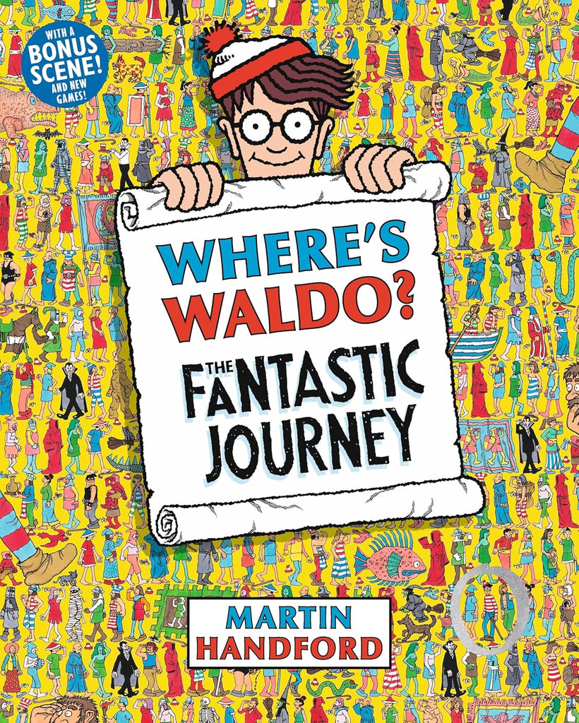 Where's Waldo? the Fantastic Journey: (A Hidden Object Activity Book with Search & Find Puzzles and Spot-The-Difference Game - A Perfect Gift & Travel