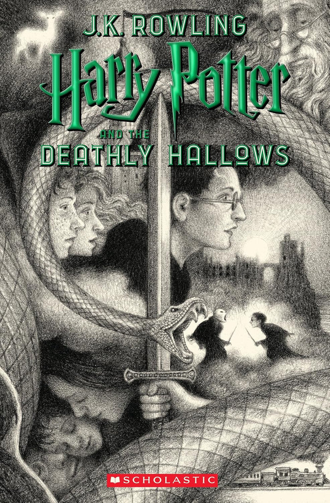 Harry Potter and the Deathly Hallows (Stenciled Edges) (Harry Potter, Book 7)
