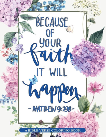 Bible Verse Coloring Book: Inspirational Christian Coloring Books for Adults