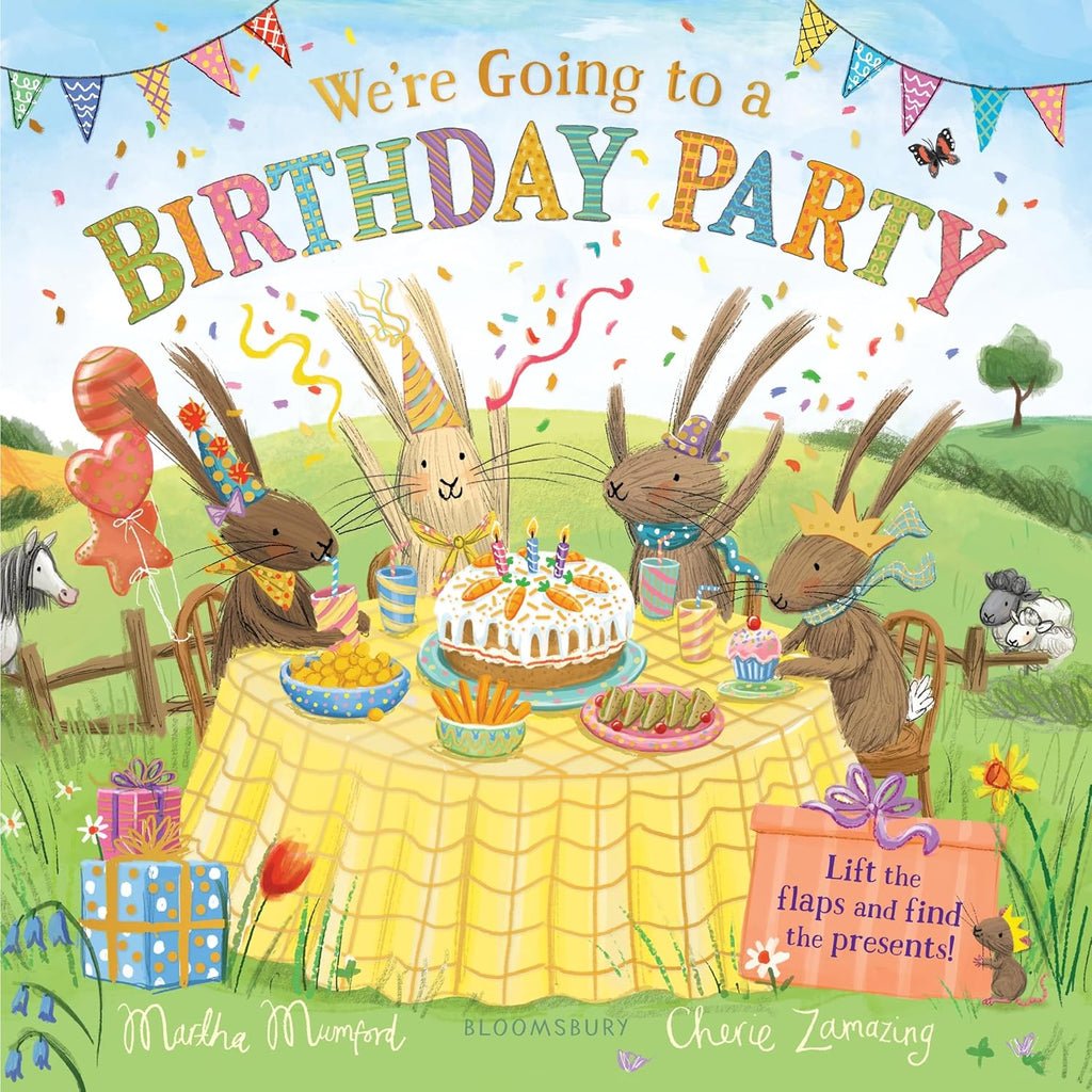 We're Going to a Birthday Party: A Lift-The-Flap Adventure