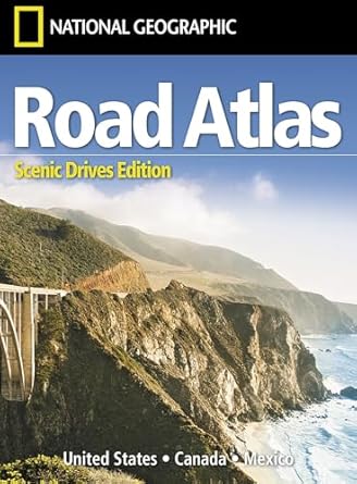 National Geographic Road Atlas 2026 Scenic Drives Edition [United States, Canada, Mexico]