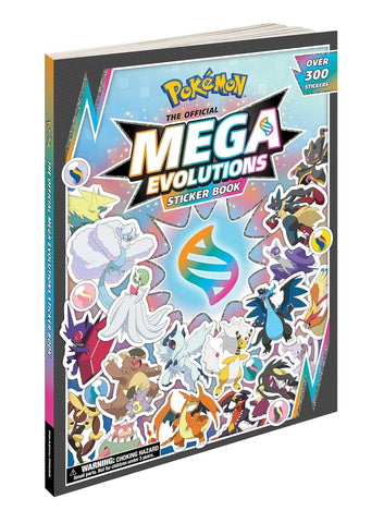 Pokemon the Official Mega Evolutions Sticker Book