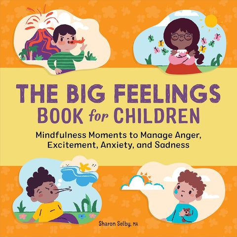 Big Feelings Book for Children: Mindfulness Moments to Manage Anger, Excitement, Anxiety, and Sadness