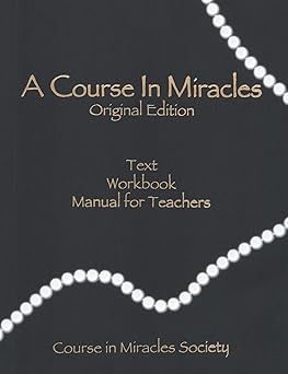 Course in Miracles-Original Edition