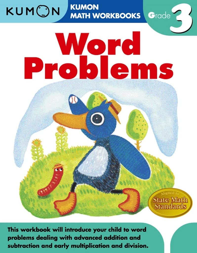 Kumon Grade 3 Word Problems (Workbook)