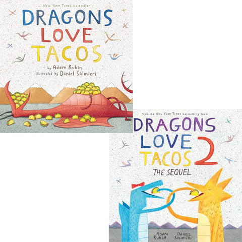 Dragons Love Tacos 2 Book and Toy Set [With Toy]