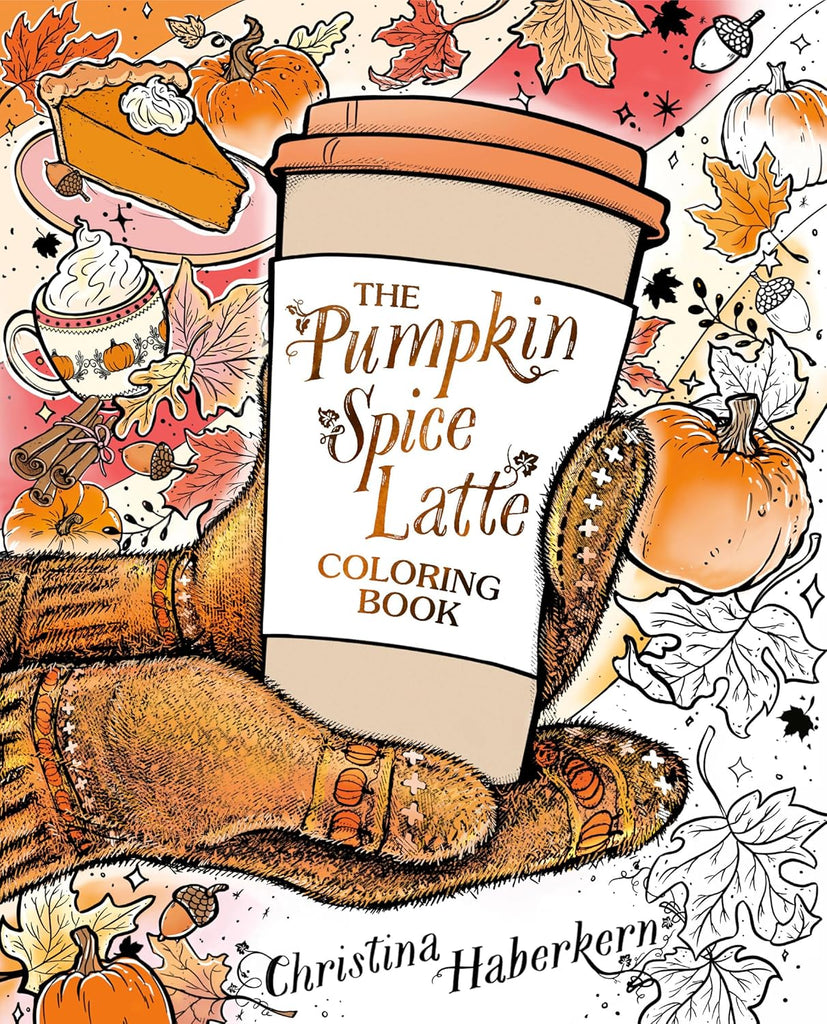 Pumpkin Spice Latte Coloring Book
