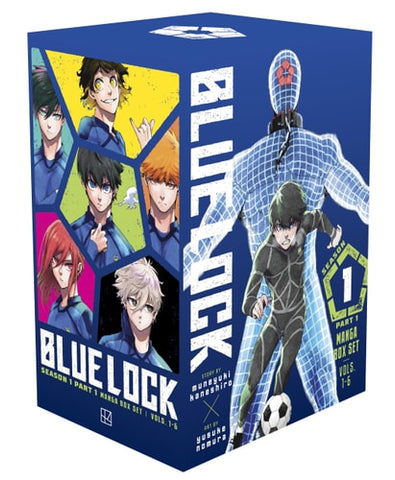 Blue Lock Season 1 Part 1 Manga Box Set (Blue Lock Manga Box Set)