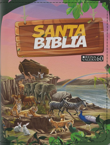 Biblia RVR 1960 Compacta para NiÃ±os Vinilo con Cierre (Bible RVR 1960 Compact Size Boys Vinyl with Zipper (Spanish Edition)