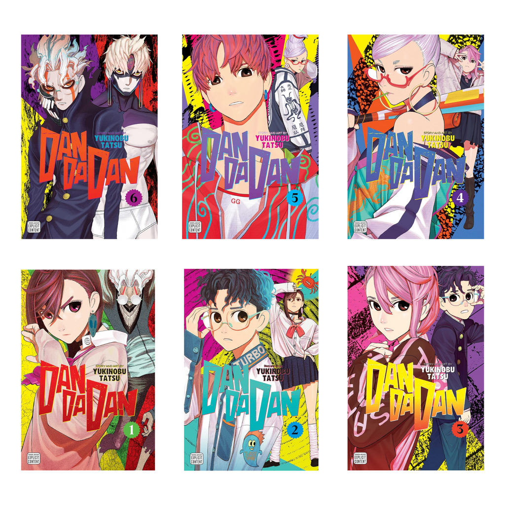 Dandadan 6 Books Set by Yukinobu Tatsu (Vol 1-6)
