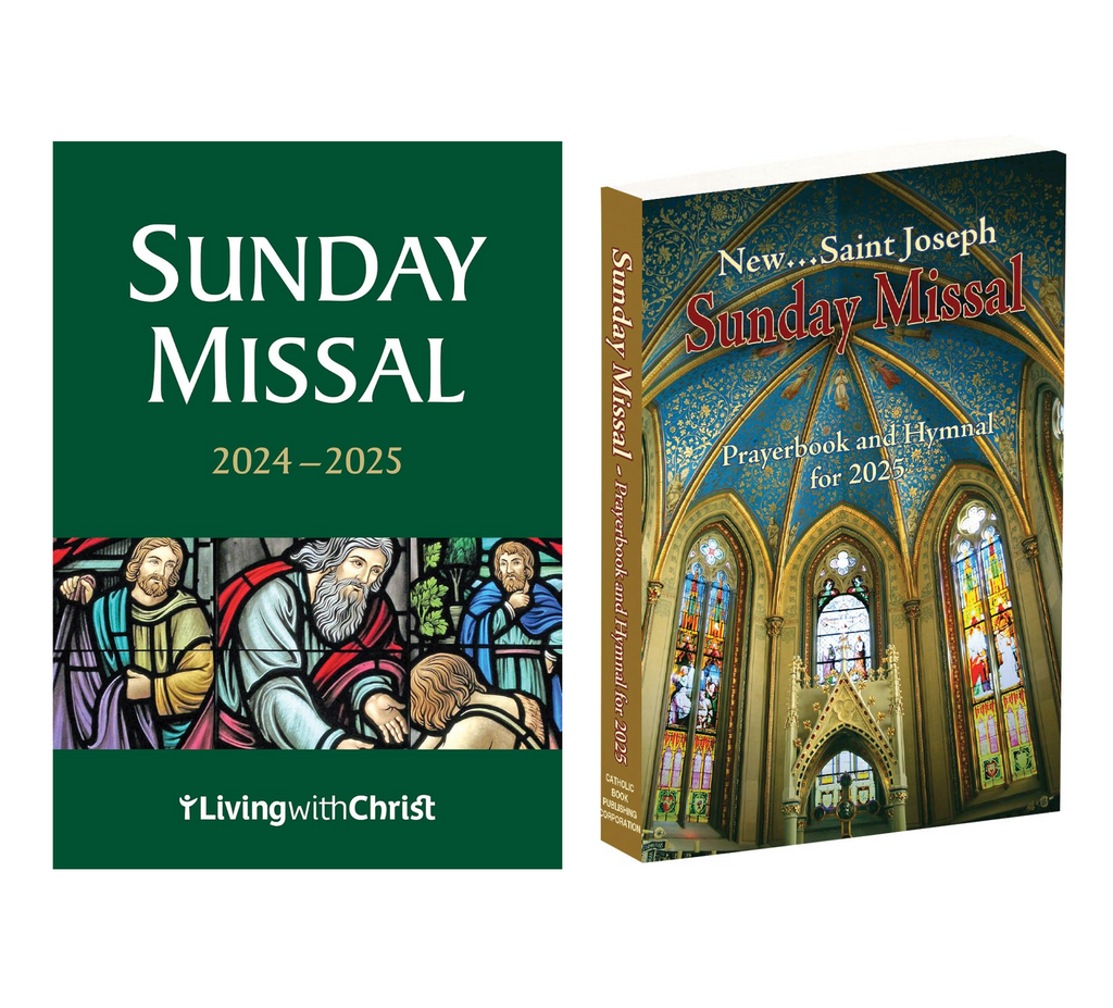 2024-2025 Living with Christ Sunday Missal + St. Joseph Sunday Missal Prayerbook and Hymnal for 2025